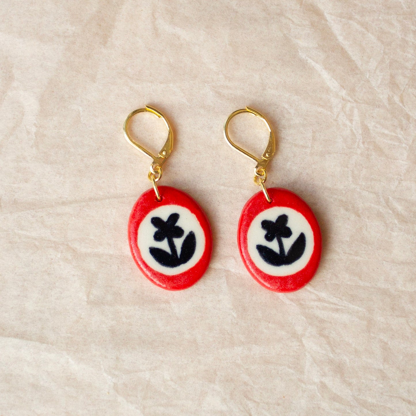 Nancy Nickolson x Meghan MacWhirter - Flower Earrings