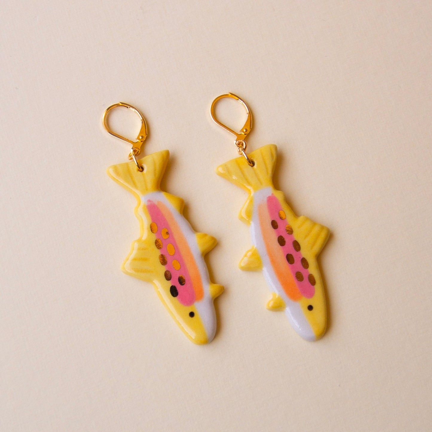 PRE-ORDER Rainbow Trout and Cutthroat Trout Earrings