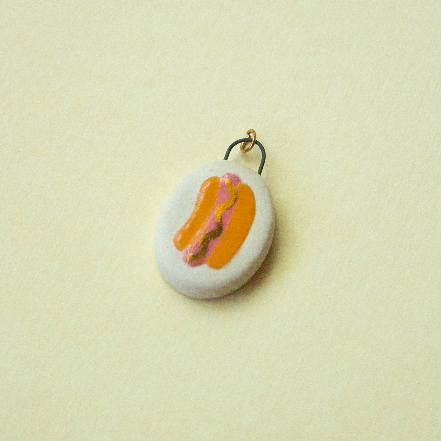Hot Dog Charm