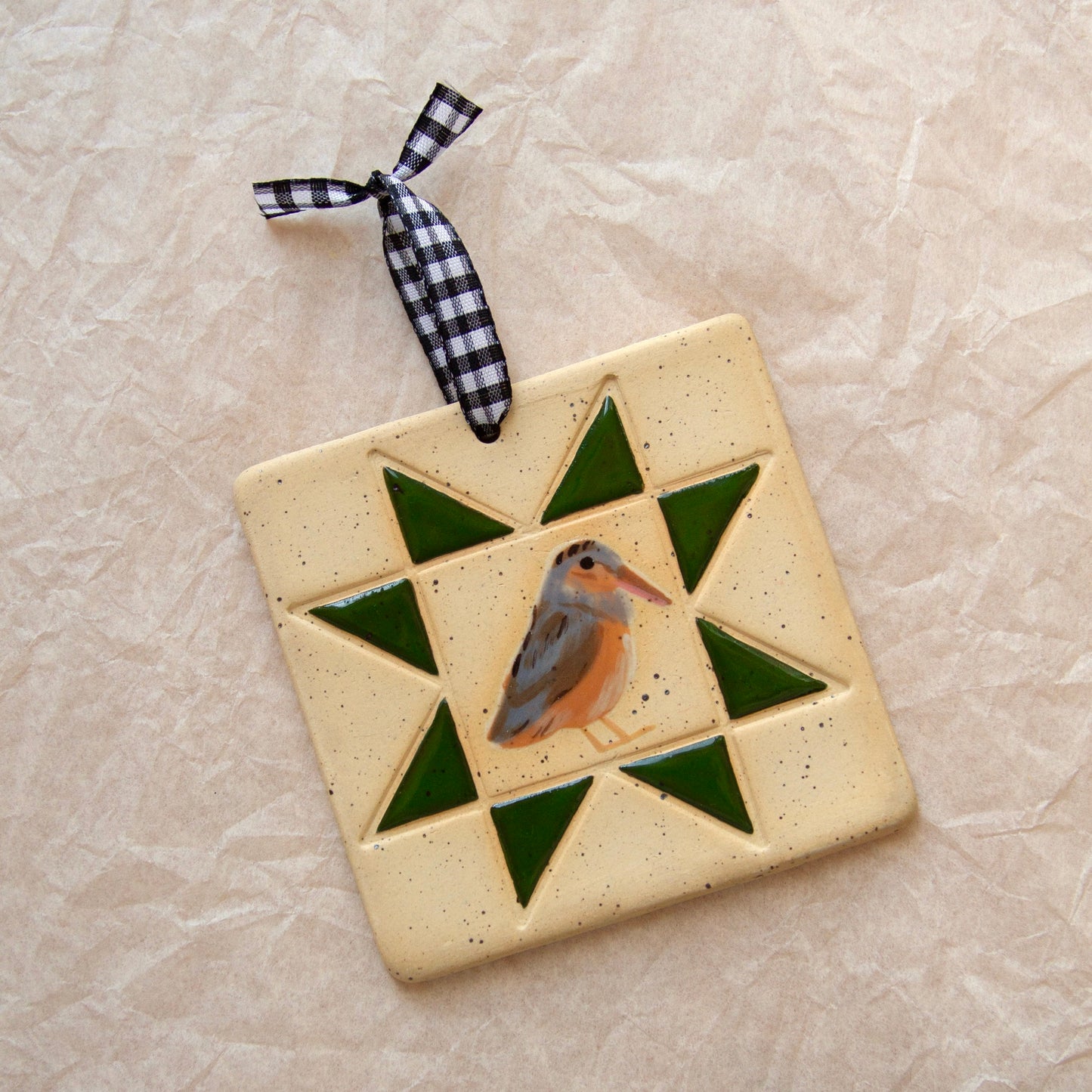 Forest Green American Woodcock Wall Hanging