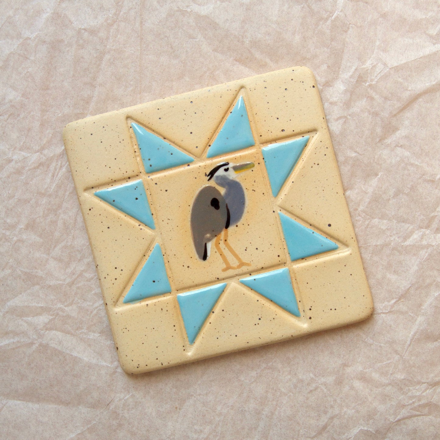 Blue Heron Tile