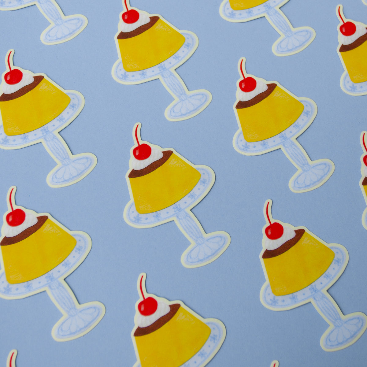 Pudding Sticker