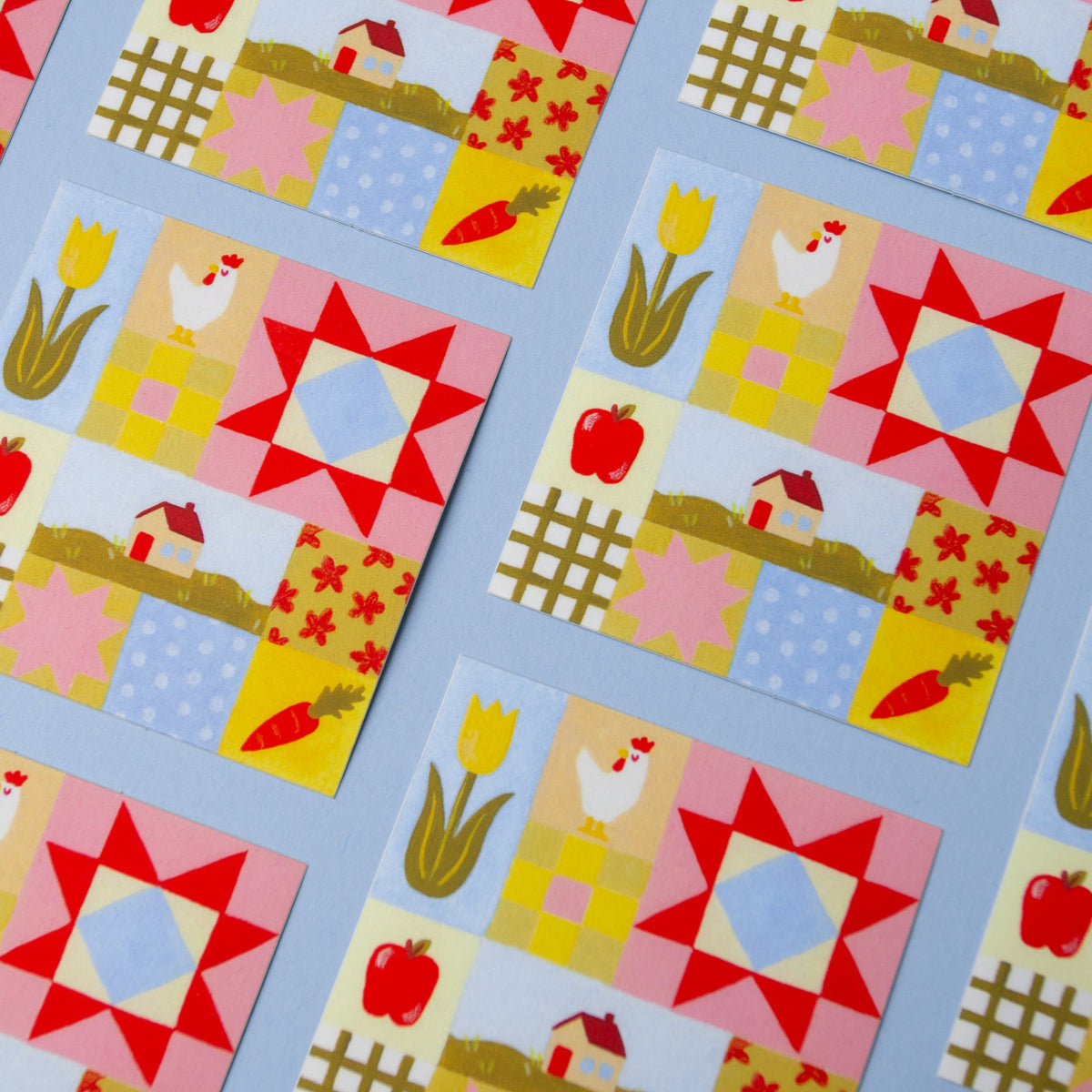 Quilt Square Sticker