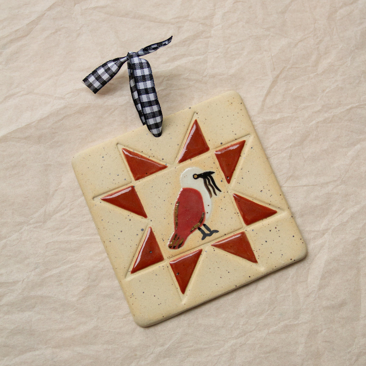 Three Wattled Bellbird Wall Hanging
