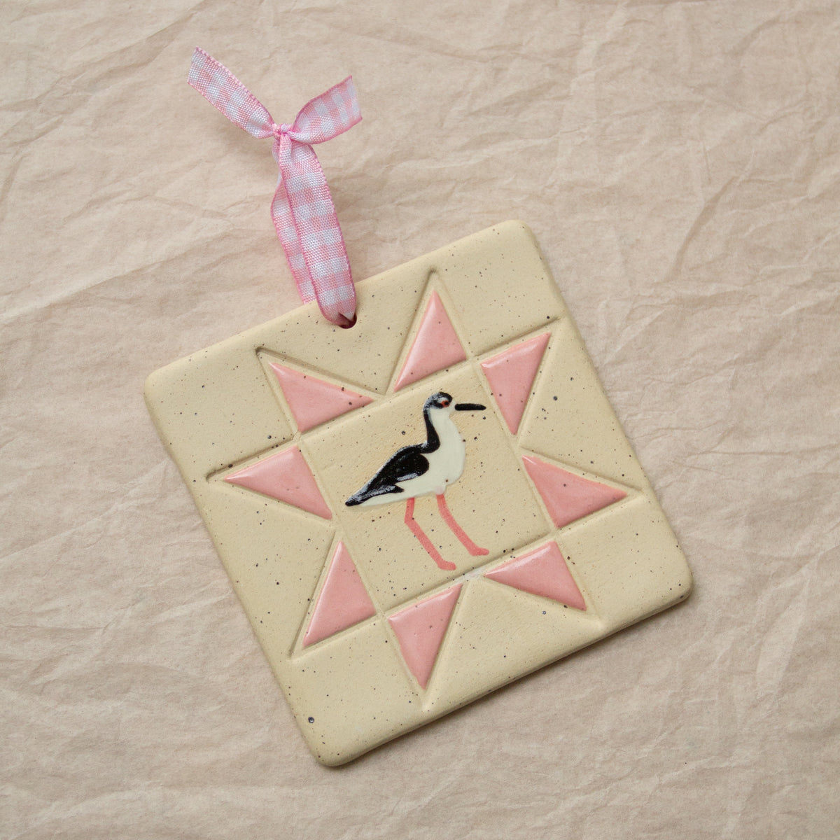 Black Necked Stilt Wall Hanging