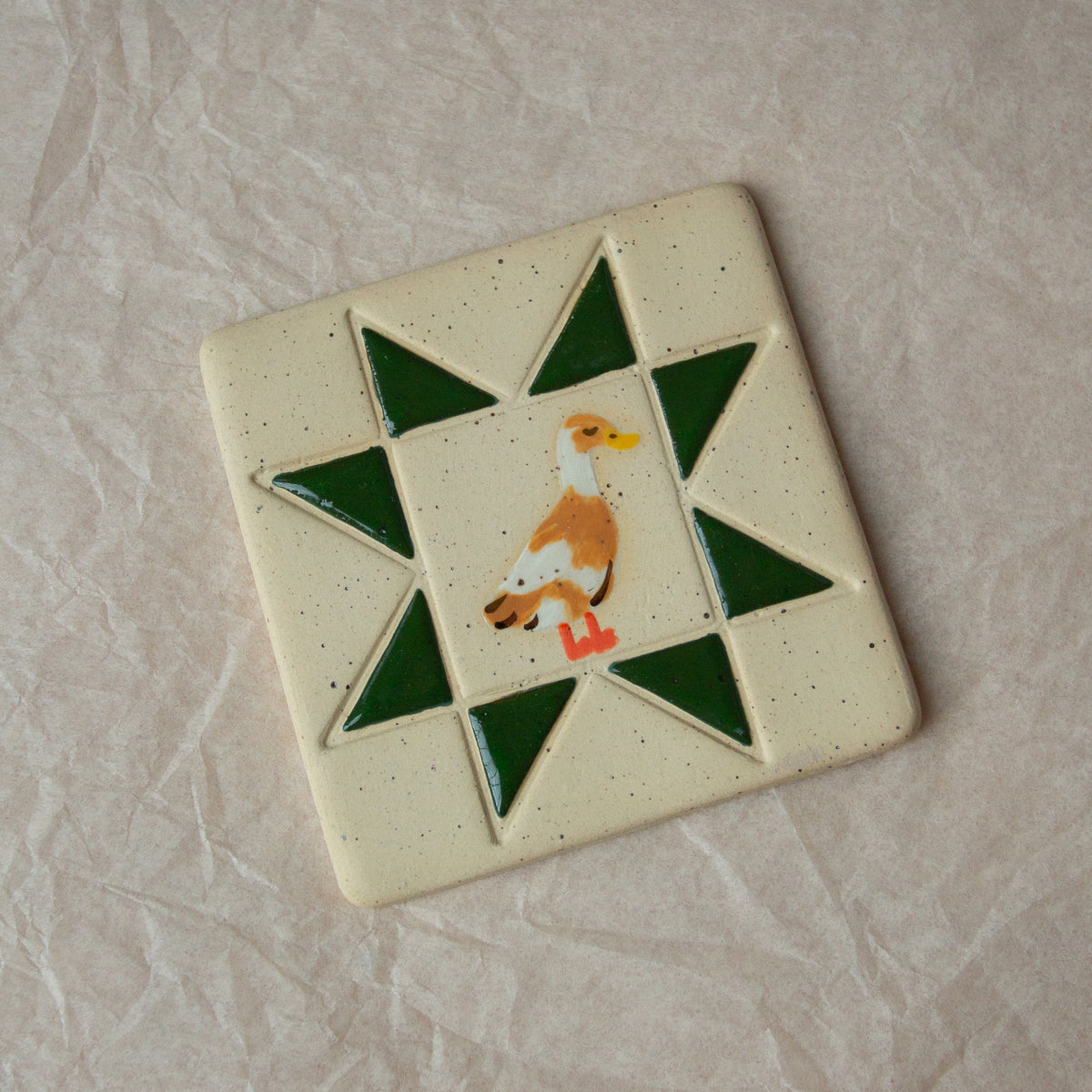 Runner Duck Tile