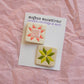 Quilt Square Hair Clips