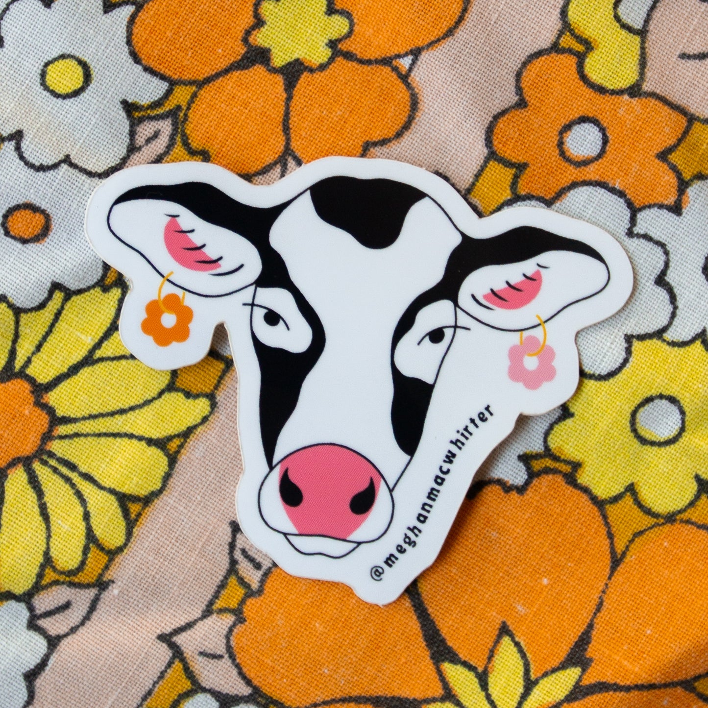 Cow Sticker