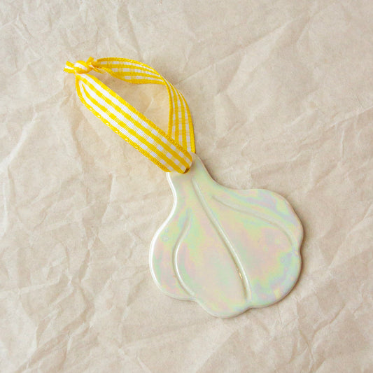 PRE-ORDER Iridescent Garlic Ornament