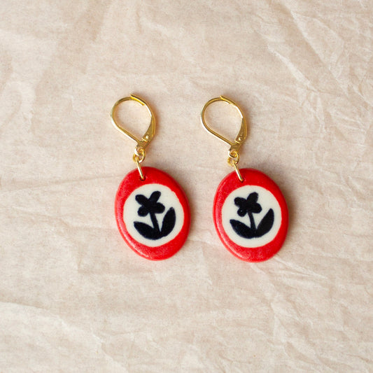 Nancy Nickolson x Meghan MacWhirter - Flower Earrings