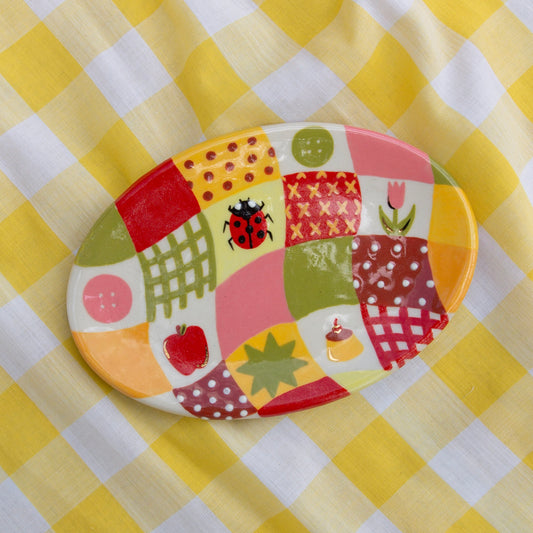 Quilt Catch All Dish