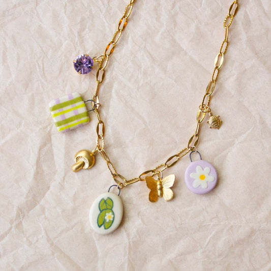 Lilypad Charm Necklace