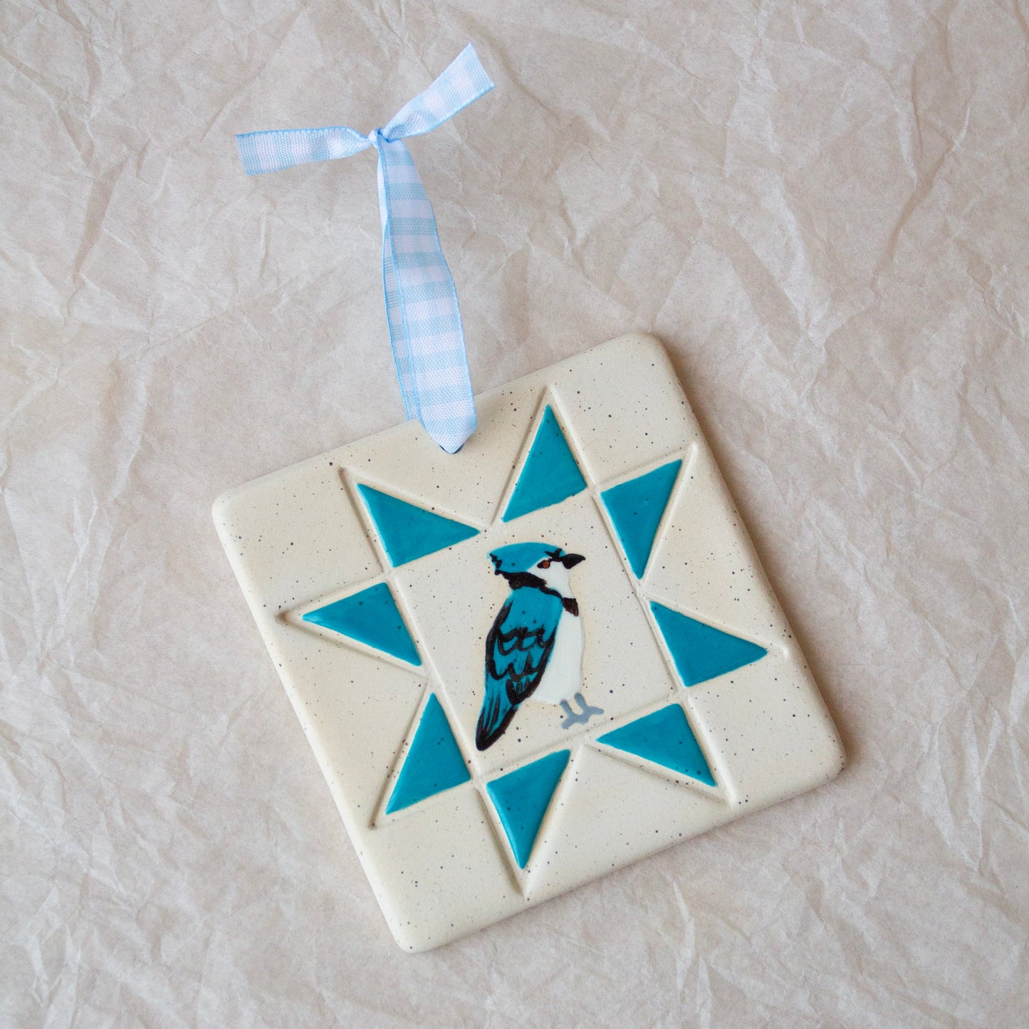 Bird Quilt Square Wall Hangings