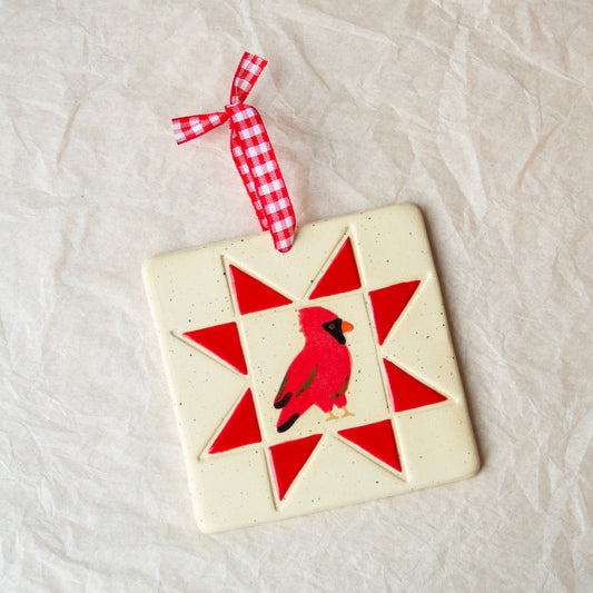 Quilt Wall Hanging - Cardinal #1