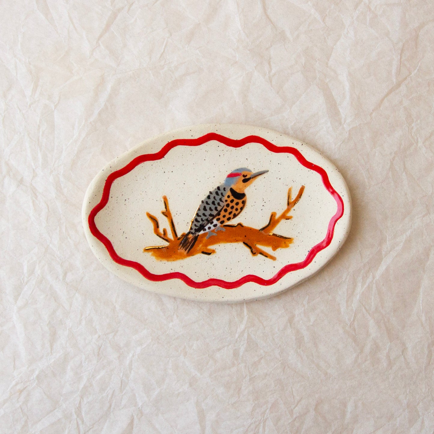 Northern Flicker Catch All Dish