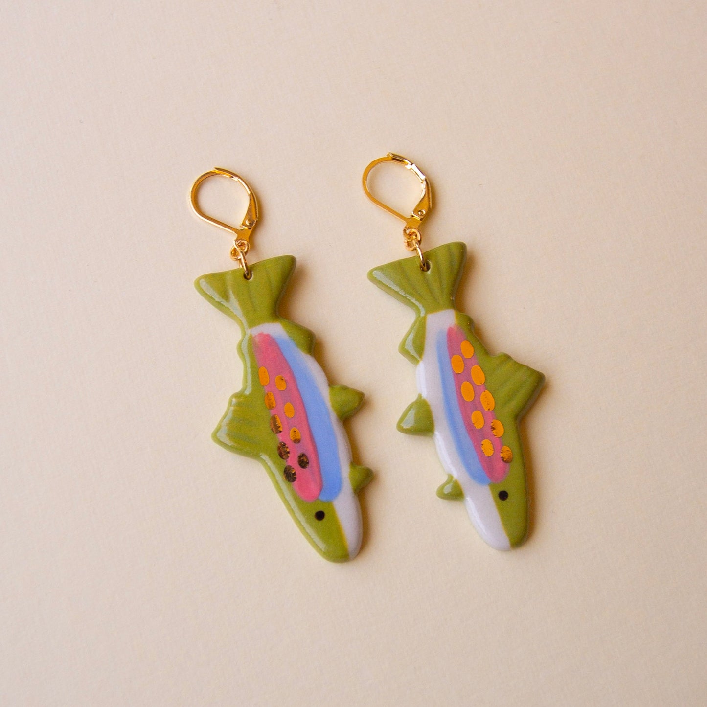 PRE-ORDER Rainbow Trout and Cutthroat Trout Earrings