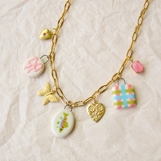 Trout Charm Necklace