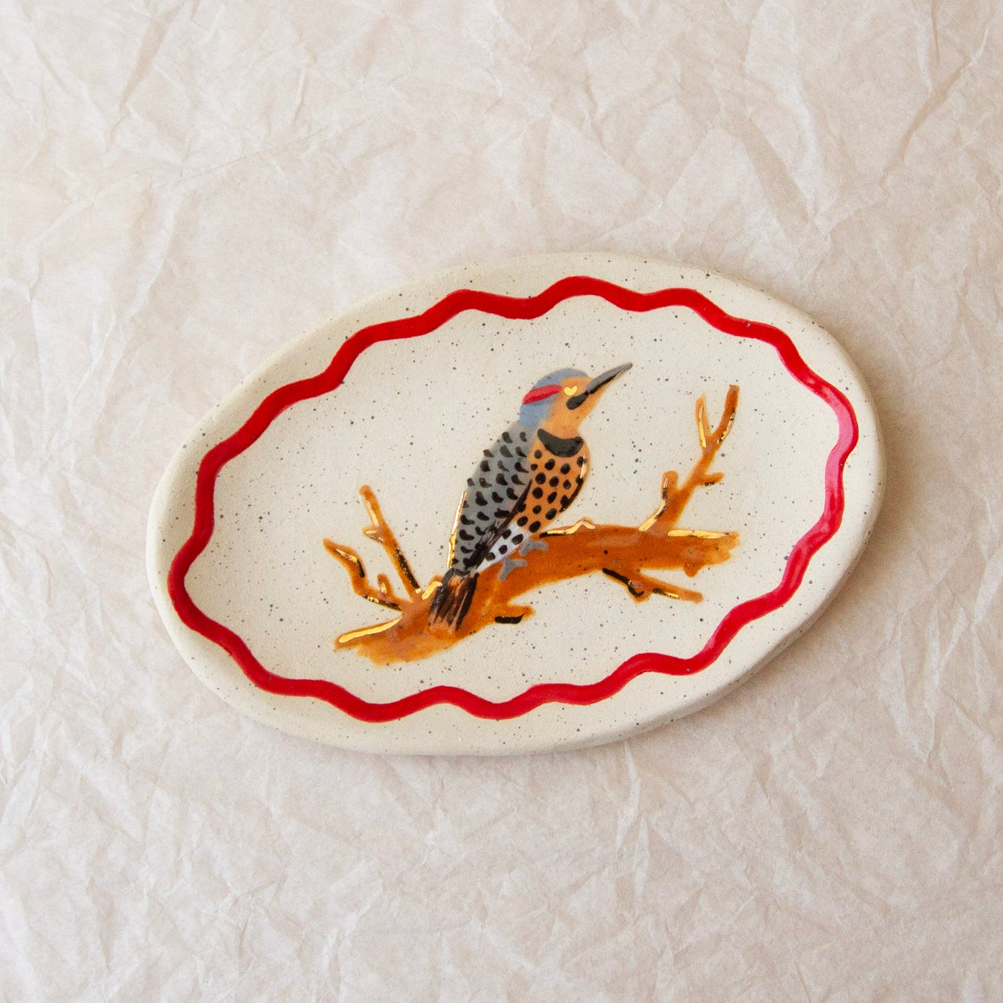 Northern Flicker Catch All Dish