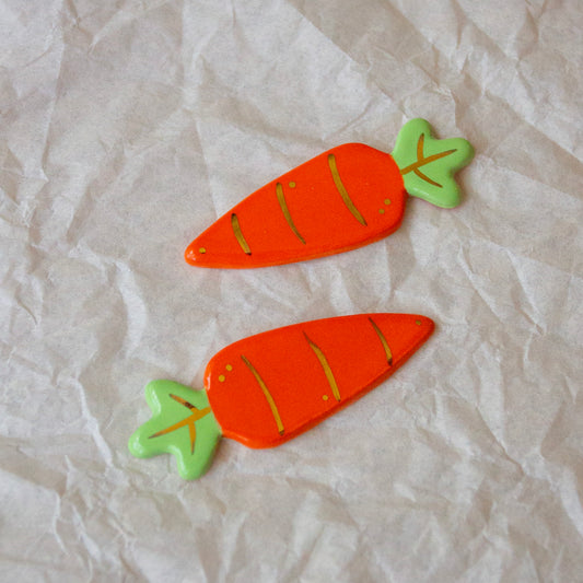 Carrot Hair Clips