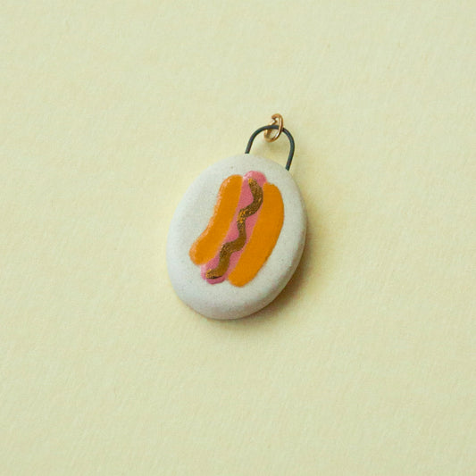 Hot Dog Charm