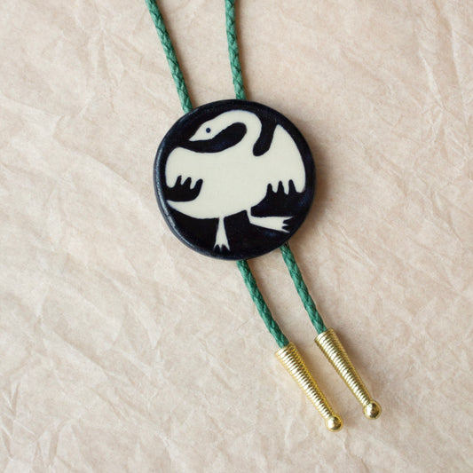 Nancy Nickolson x Meghan MacWhirter - Goose Bolo Tie