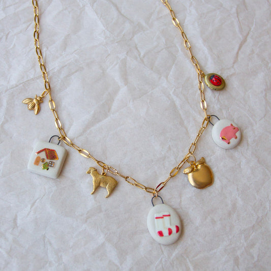 Socks Charm Necklace