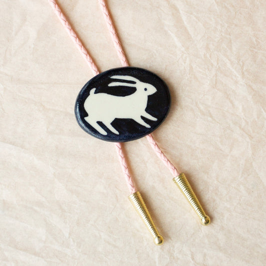 Nancy Nickolson x Meghan MacWhirter - Rabbit Bolo Tie