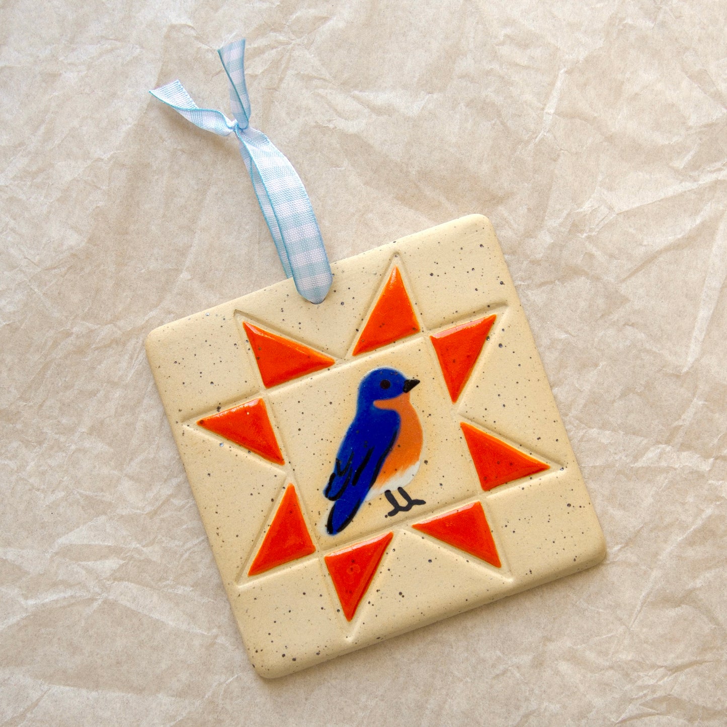 Western Bluebird Wall Hanging