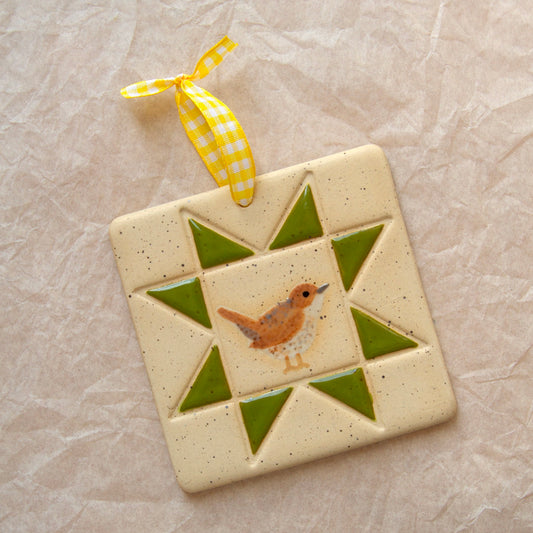 House Wren Wall Hanging