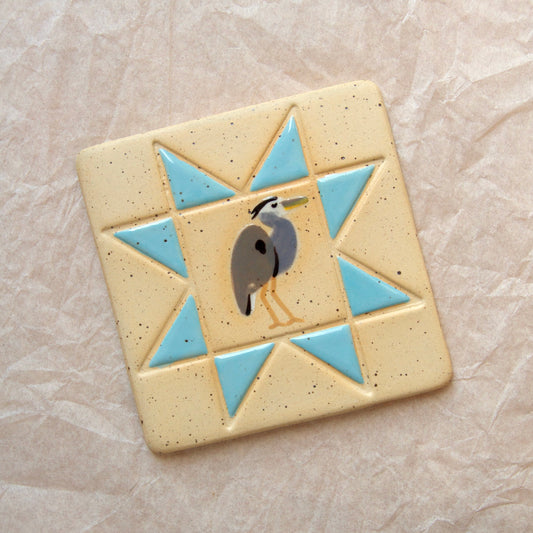 Blue Heron Tile