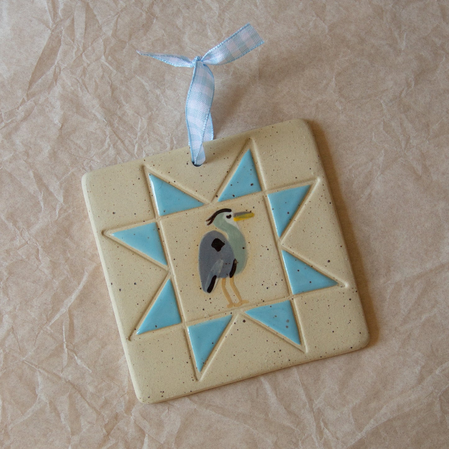 Blue Heron Wall Hanging