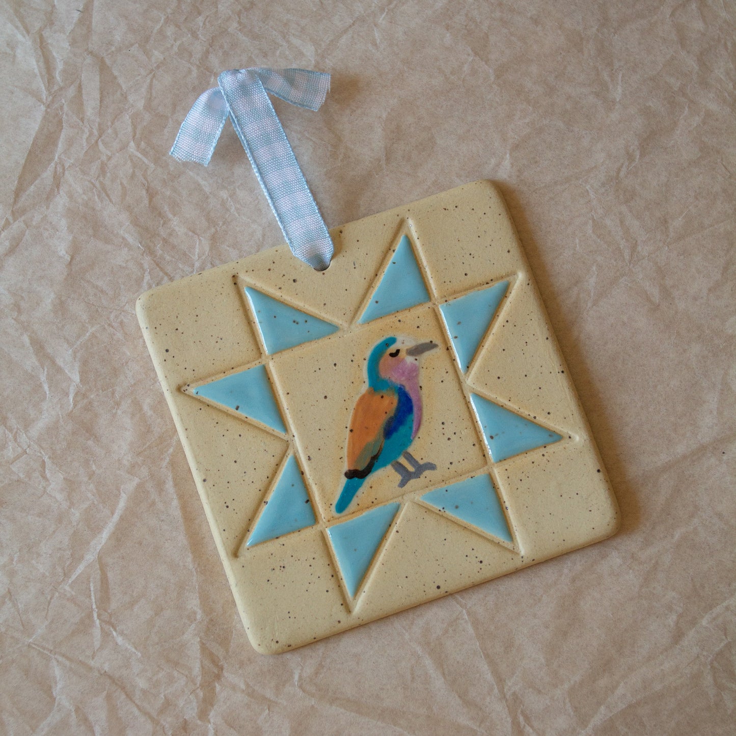 Lilac Breasted Roller Wall Hanging