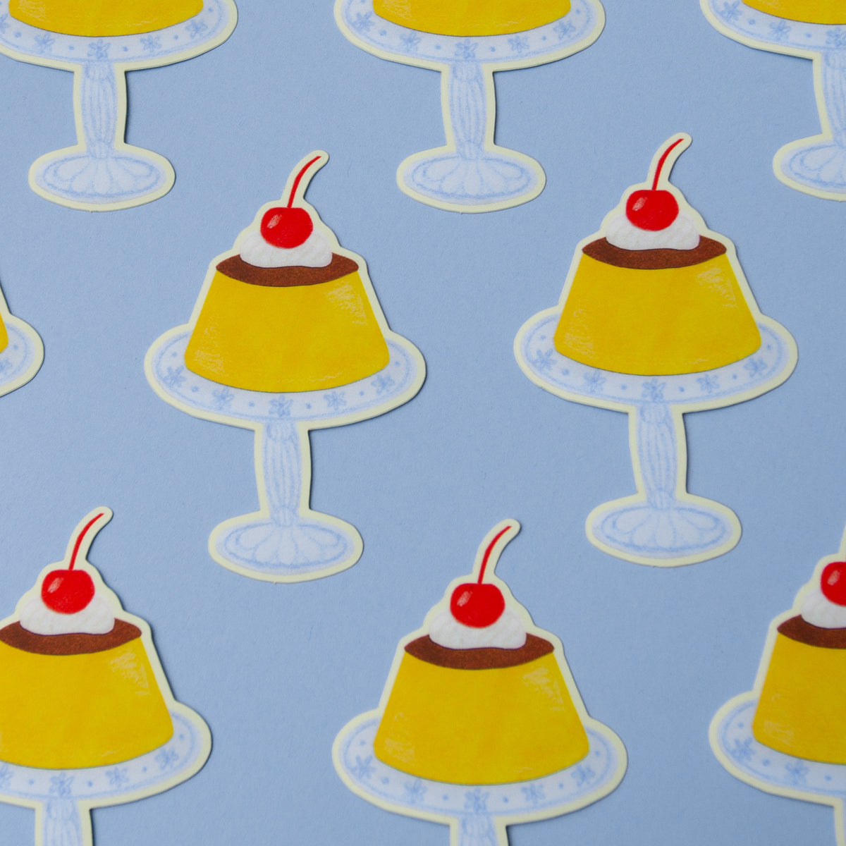Pudding Sticker