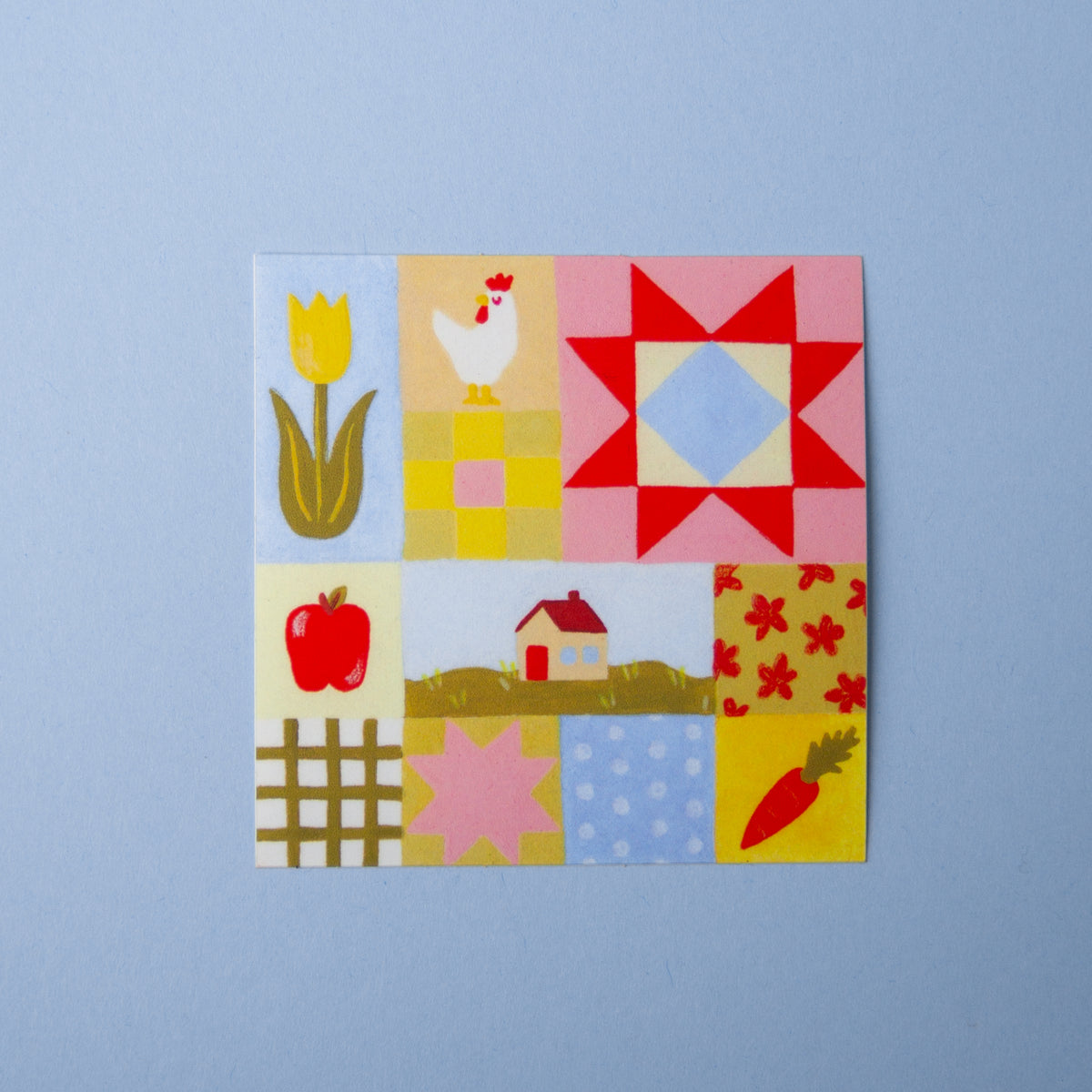Quilt Square Sticker