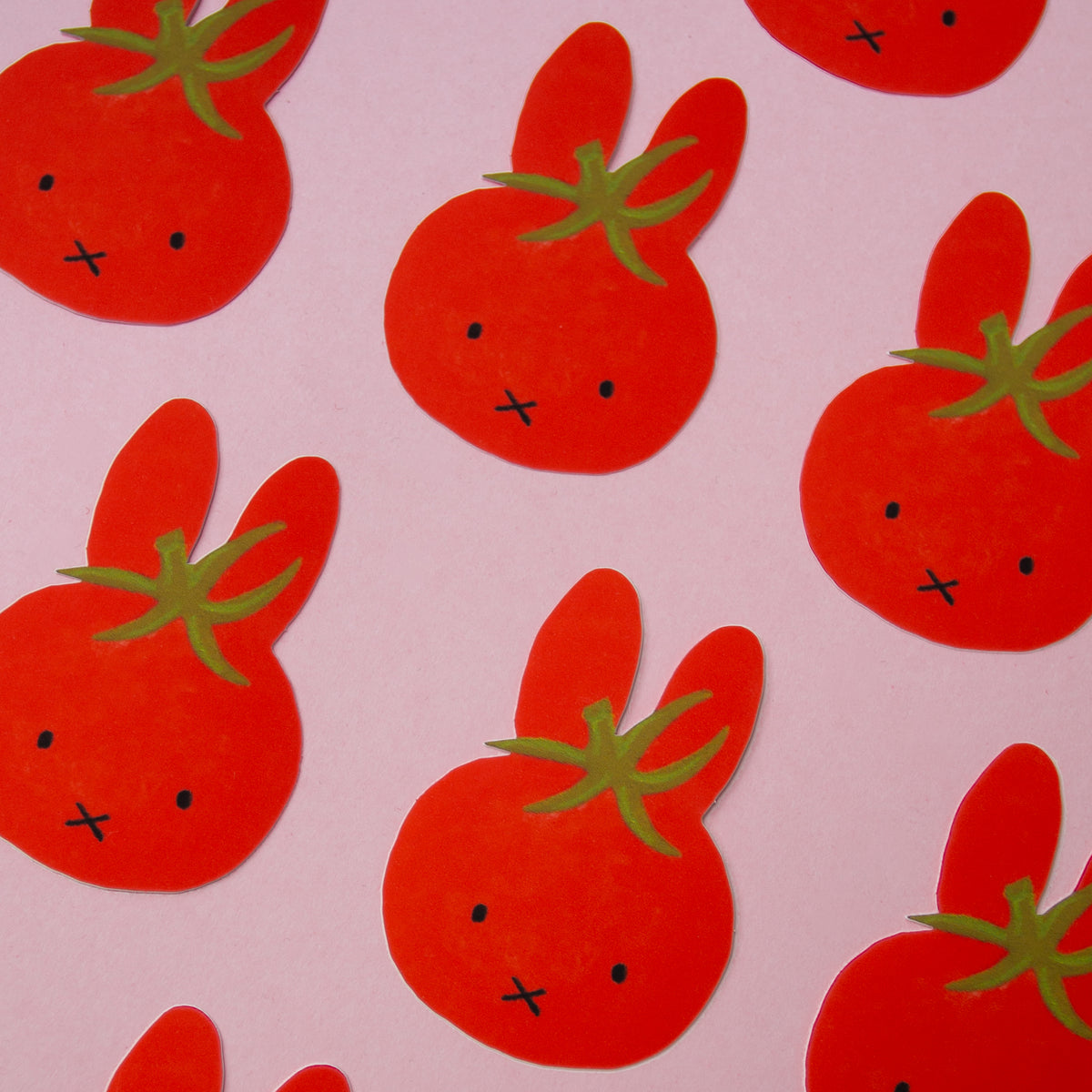 Tomato Miffy Sticker