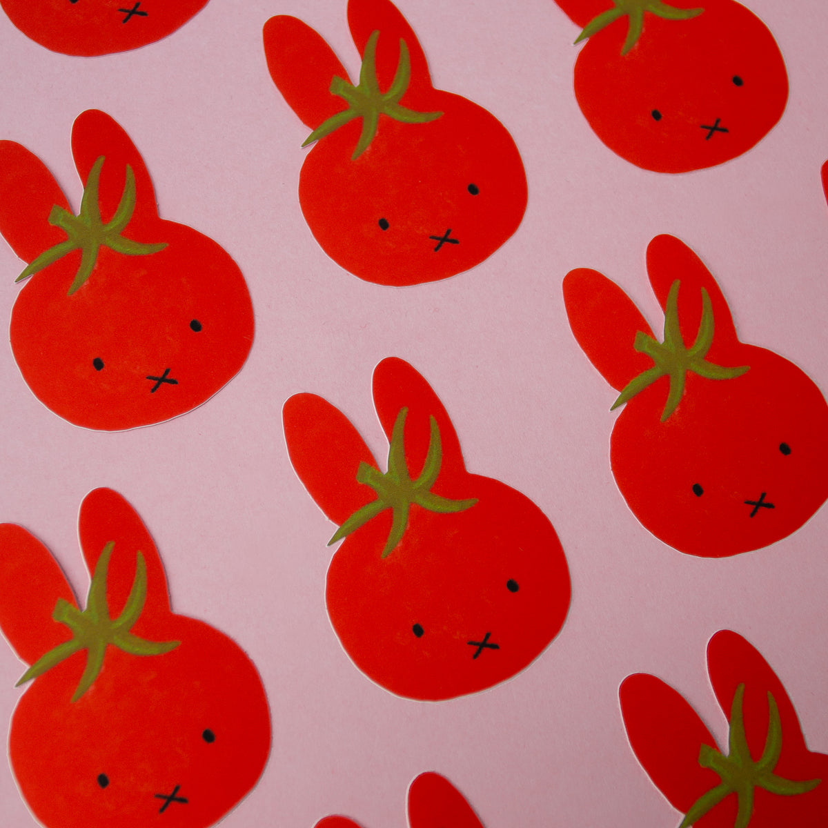 Tomato Miffy Sticker