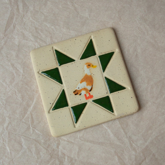 Runner Duck Tile